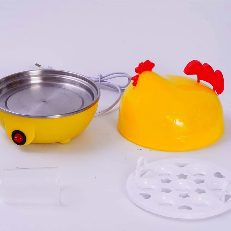 Electric Egg Cooker Boiler 7 Eggs Electric Steamer Auto-Off Hard Boiled BPA-Free