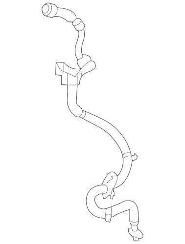 Manguera flexible para Land Rover (N/P LR058048)