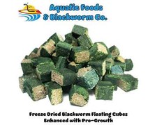 PRO-GROWTH Enhanced Freeze-Dried California Blackworms for Baby Growth  Size