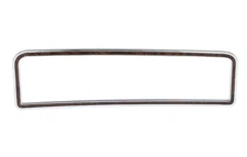 Glove Box Door Trim Chrome/Woodgrain 73-79 Ford Truck; 78-79 Bronco