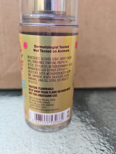 BATH & BODY WORKS HOPE WINTER PEACH MARSHMALLOW FINE FRAGRANCE MIST SPRAY 2.5 oz - Picture 3 of 3