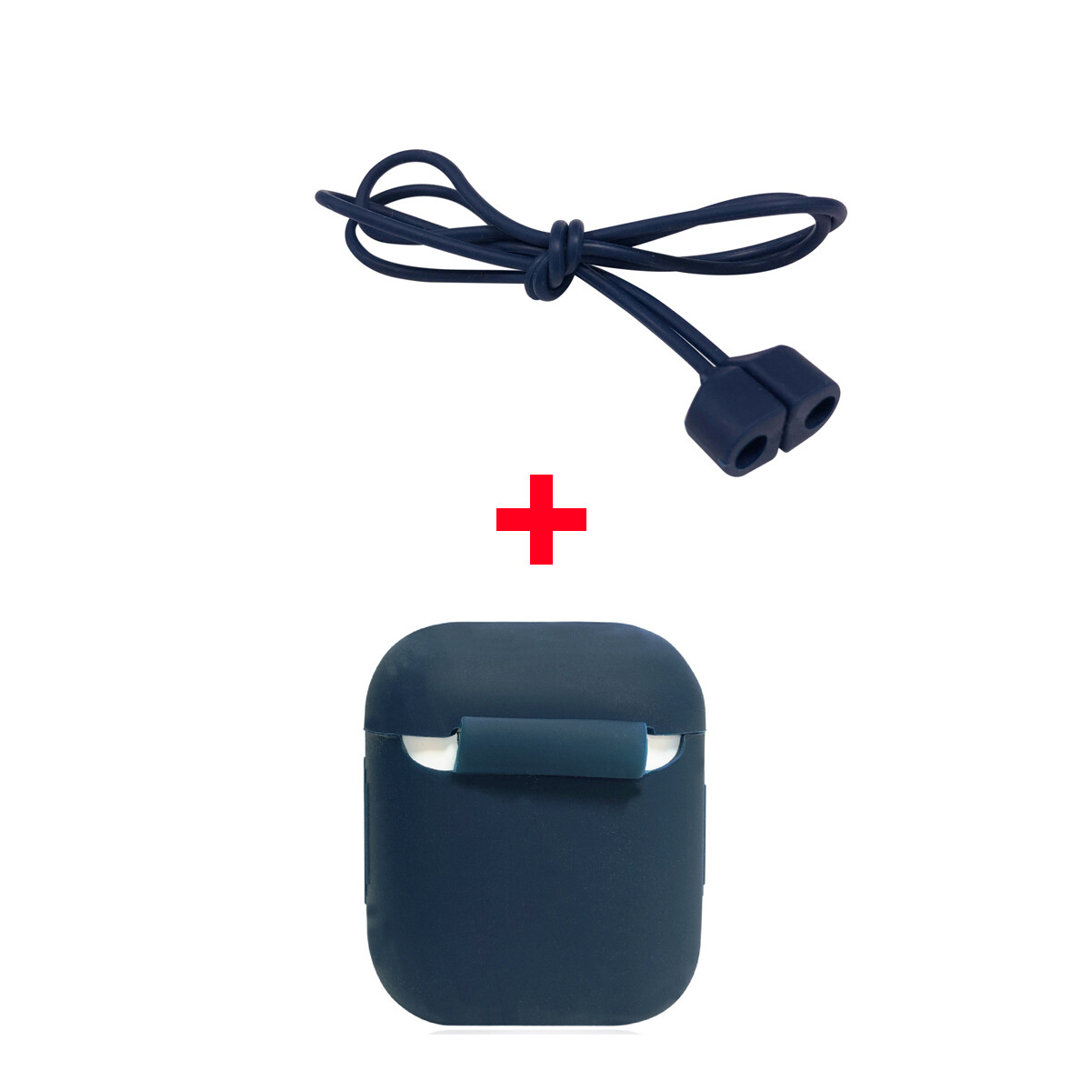 Magnetic Anti-Lost String Rope & Case For AirPods, Silicone