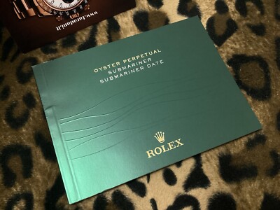 4. 2013 I IT ITALIA ROLEX BOOKLET LIBRETTO SUBMARINER 116610 LV 114060