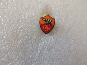 Football Badge: .AS ROMA Enamel Pin Badge | eBay