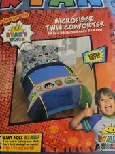 NEW Ryans World Micro Fiber Kids Super Soft Comforter Twin Size 64 x 86