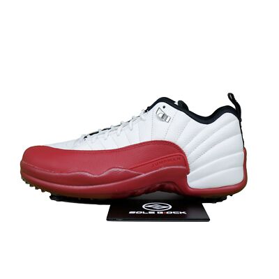 Size 9.5 - Air Jordan 12 Golf Low Cherry for sale online | eBay