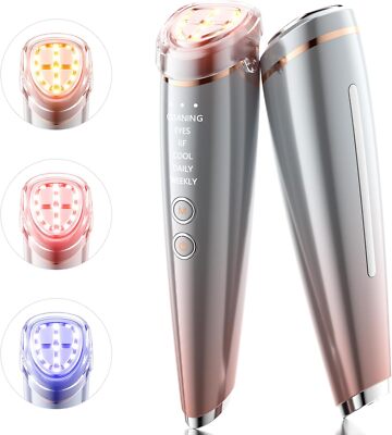 NEW RF Radiofrequency Beauty Facial Lifting Machine Skin Clean Eye Care EMS LED
