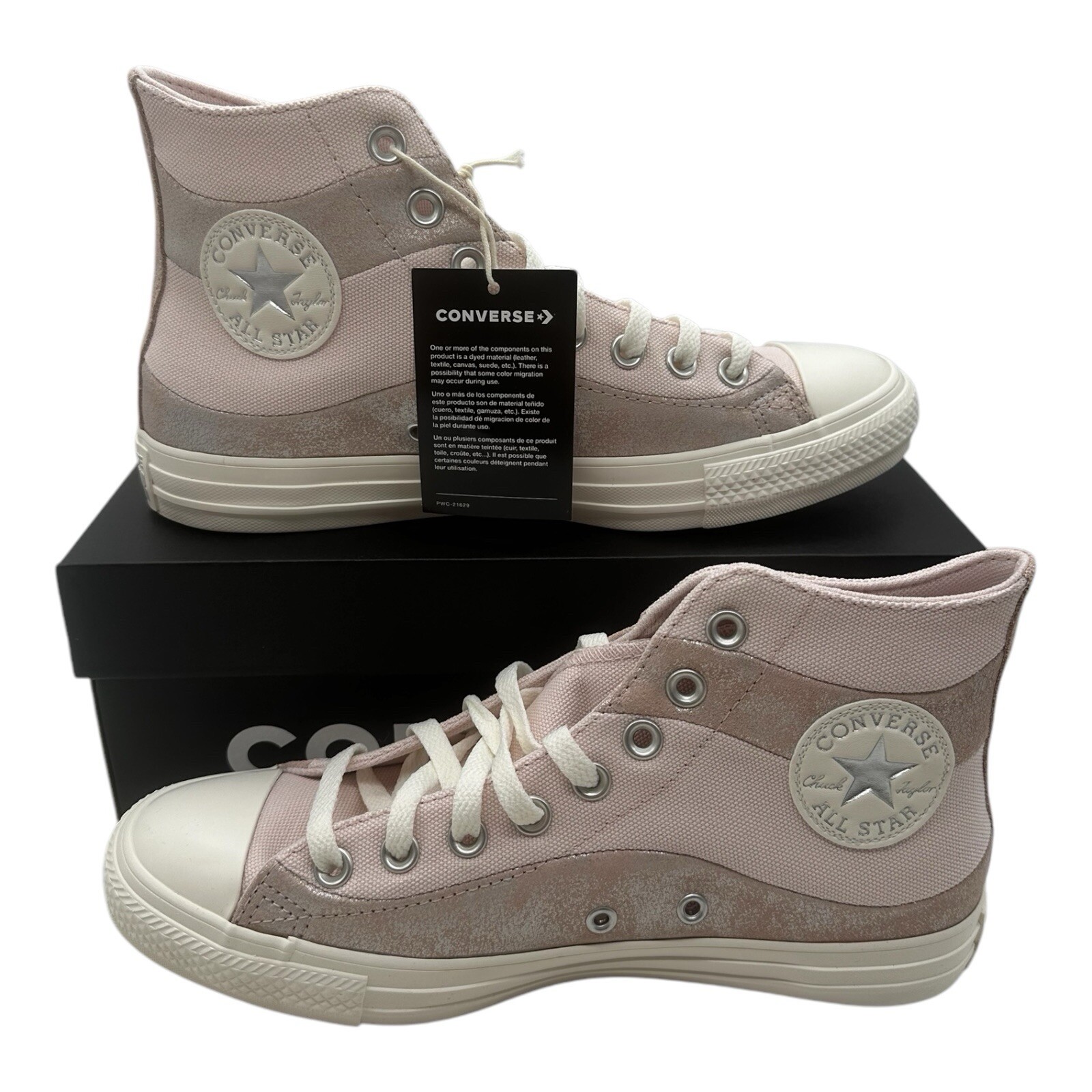 Converse Chuck Taylor All Star Suede Shimmer Shoes Women’s Sz 10 Blush Hush Pink Converse Chuck Taylor All Star Suede Shimmer Shoes Women’s Sz 10 Blush Hush Pink