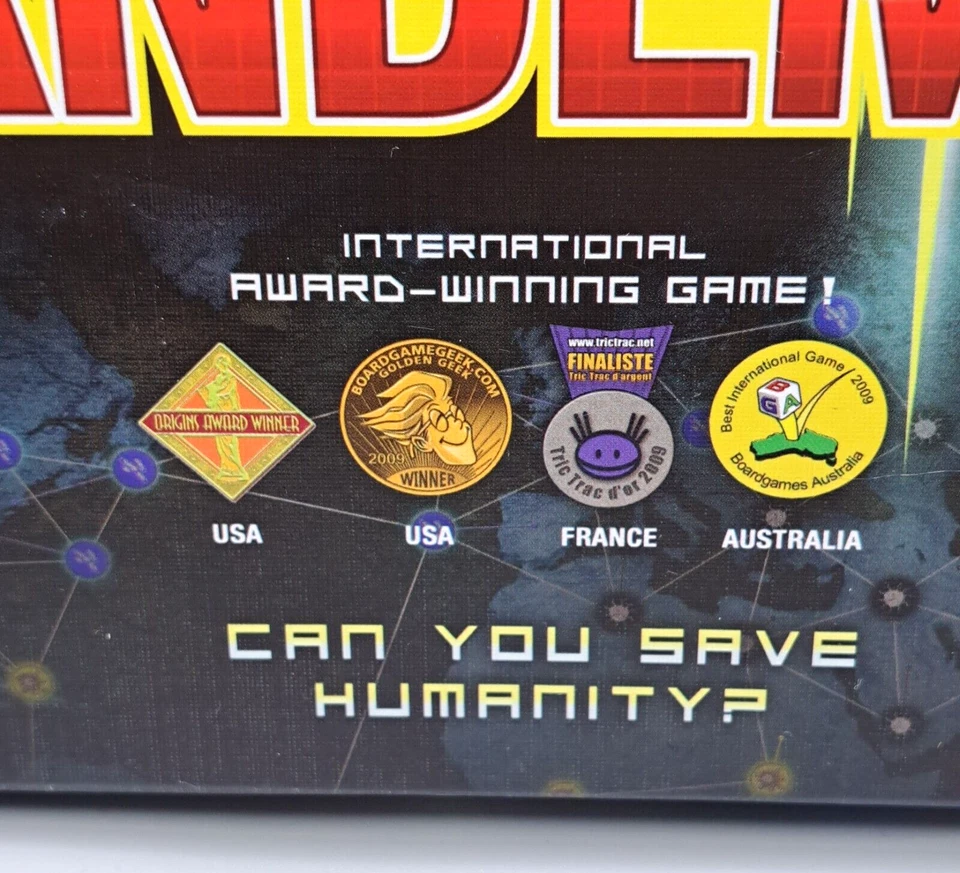 Стандартная настольная игра Pandemic — полный комплект игр VGC Z-Man Matt Leacock - Изображение 3 из 4