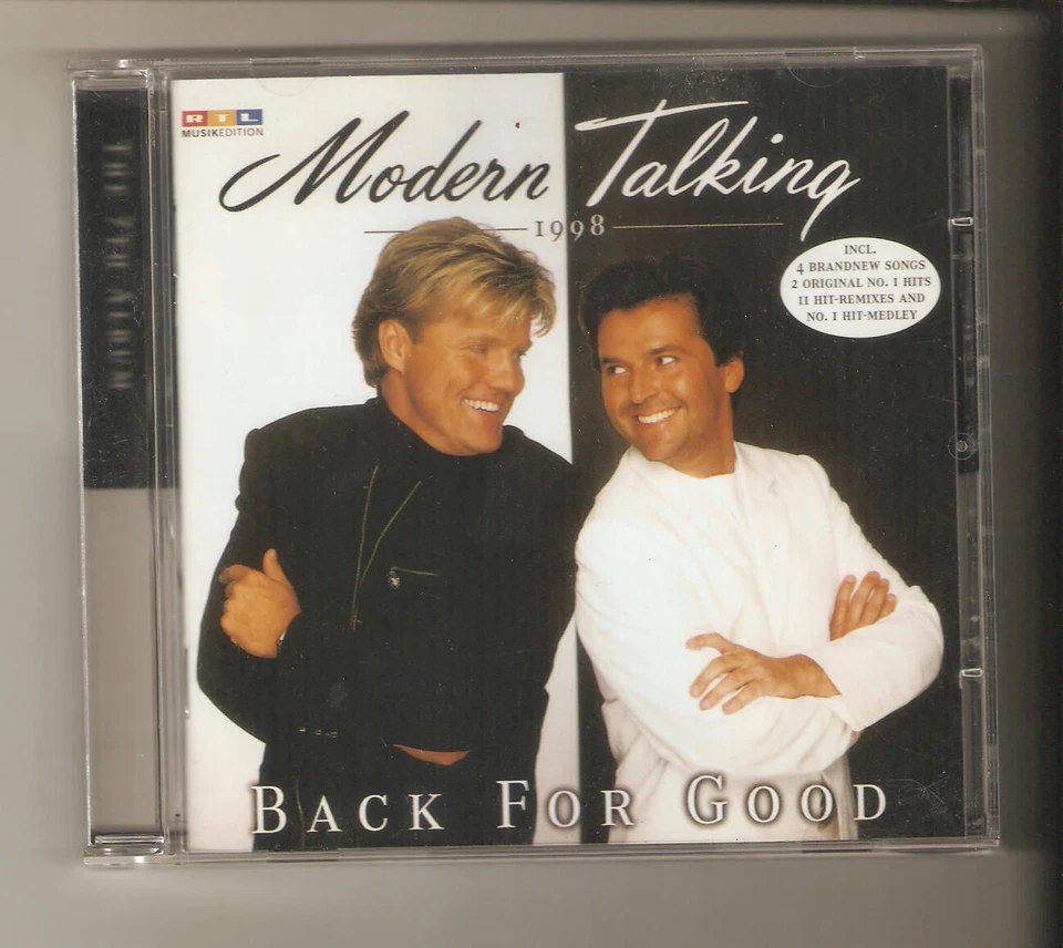 Modern Talking, Back For Good, Album CD 1998