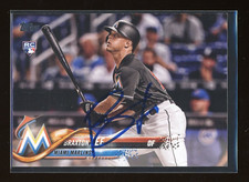 2014 Topps BRAXTON LEE Signed Card autograph auto MARLINS OLE MISS REBELS
