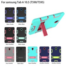 For Samsung Galaxy Tab A 10.5 SMT590/T595 Heavy Duty Shockproof Stand Case Cover