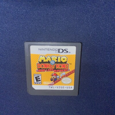 Mario Vs. Donkey Kong Miniland Mayhem GAME ONLY  - NINTENDO DS - FAST SHIPPING