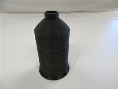 CANSEW 609884 NYLON SEWING MACHINE THREAD SPOOL 6.6 oz BLACK NBCBB69