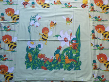Biene Maja Kinder-Bettwäsche Bedding Duvet Fabric 80s Maya Figur Bee Maia Stoff