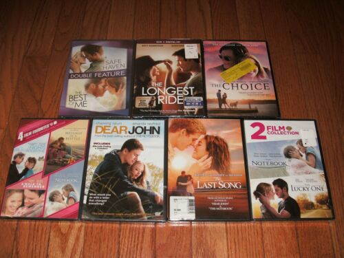Brand New. Nicholas Sparks complete set of 11 movies on DVD. The Choice + 10