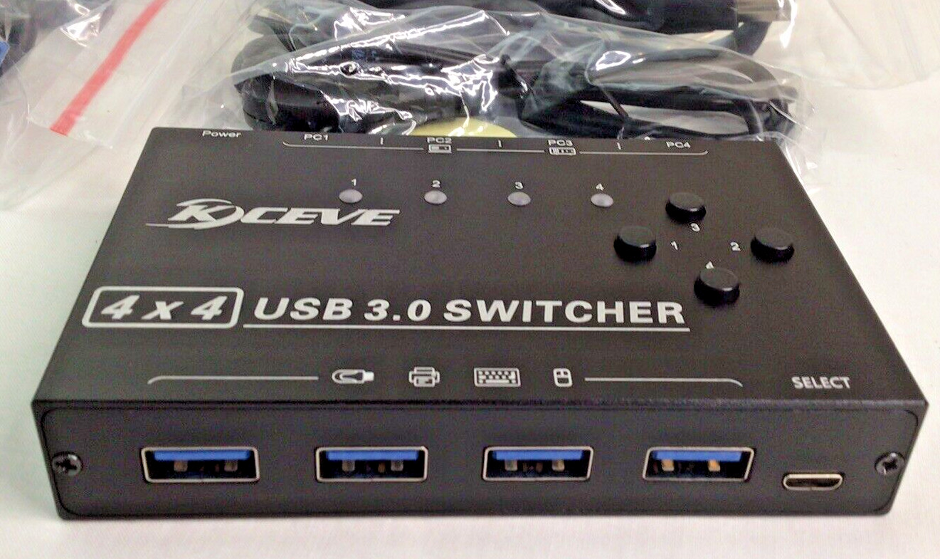 KCEVE USB 3.0 Switch Selector KMV