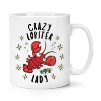 VerrüCkte Lobster Damen Stars 284Ml Becher Tasse - Lustig Tiere