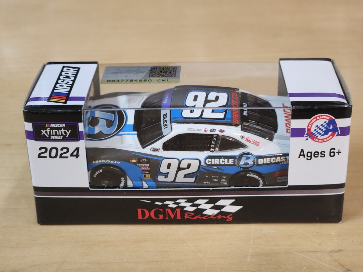 2024 #92 Josh Bilicki Circle B Diecast Throwback 1/64 Action