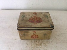 Alte kleine Blechdose Shabby Vintage Brocante Country Landhaus Nostalgie Boudoir