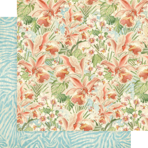 GRAPHIC 45 "WILD AND FREE" PAPER BUNDLE- ANIMALS RETIRED SCRAPJACK'S PL - Picture 10 of 12