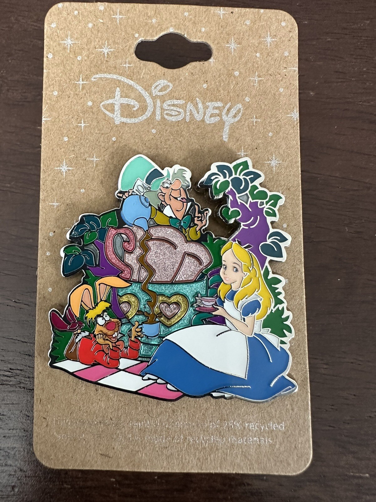 Disney Alice in Wonderland Alice Tea Party Enamel Pin