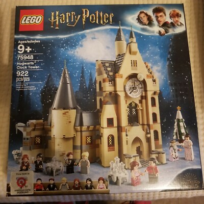 Lego Retired Harry Potter 75948 Goblet of Fire Hogwarts Clock Tower 922 Pcs  673419300223|