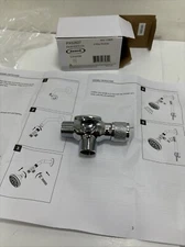 UNIVERSAL SHOWER ARM DIVERTER 2 WAY CHROME HEAVY DUTY