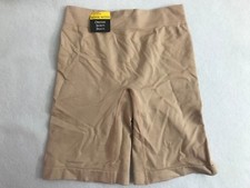 Vassarette Women's Smooth Slip Short Panty Boxer Shaper Nude Size Small