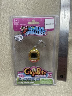 2025 Worlds Smallest Gigapets Giga Pets Compukitty Kitten Digital