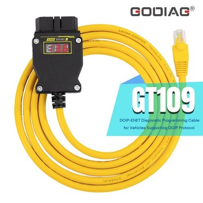 GODIAG GT109 DOIP ENET Diagnostic Programming Coding Cable For BMW Benz Audi