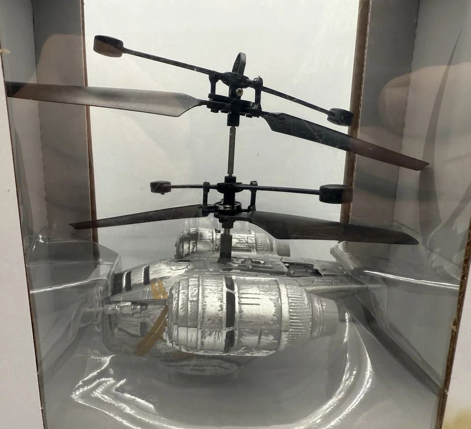 Star Wars Mandalorian Motion Sensing Helicopter World Tech Toys Disney New - Image 2 of 4