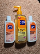 3 Pc Clean Clear Facial Cleanser/Moisturizer Oil Free M021