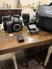 Nikon D610 Digital SLR Camera Kit AF-S NIKKOR Lenses, Bag, Charger, Memory Cards