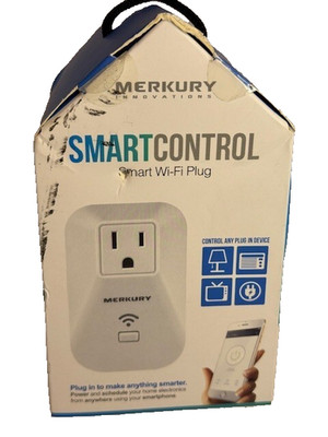 Mercury Smart Control Smart Wi-Fi Plug MI-WW102-199  Alexa Apple Google Play