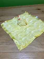 Cloud Island Yellow Chick Security Blanket Crinkle Wings Plush Baby Lovey 14