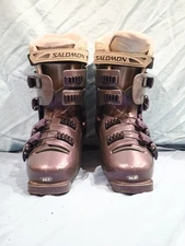 Salomon Evolution 4.0 Ski Boots Purple Women's US Size 7.5 Made in Italy