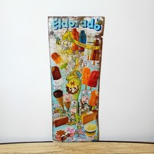 Insegna Tabella Gelati Eldorado Jacovitti