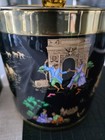 Sheila Bridges x Williams Sonoma Ice Bucket Harlem Toile Double-Wall Black Brass — photo 3