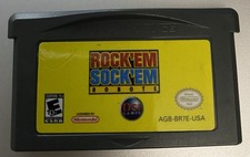 DSI Games Rock 'Em Sock 'Em Robots Nintendo Game Boy Advance NTSC-U/C