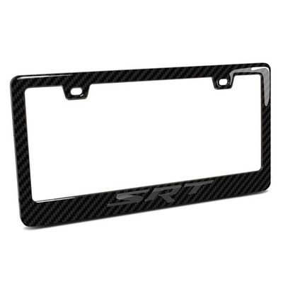 Dodge SRT 100% Real Carbon Fiber License Plate Frame