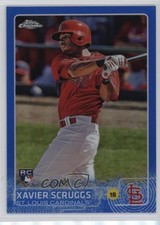 2015 Topps Chrome Blue Refractor 74/150 Xavier Scruggs #166 0t2