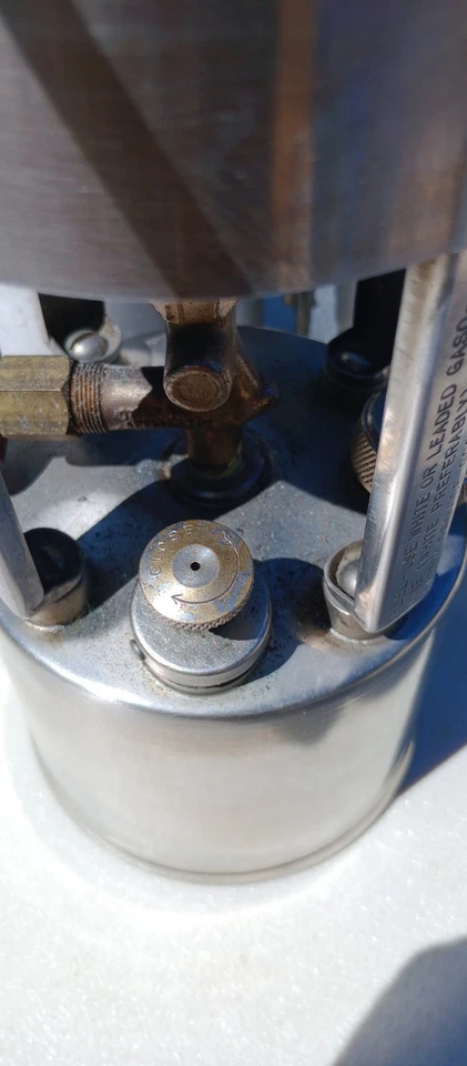 Rare Military Army WW2 WWII Coleman No 530 A46 Burner Gas Stove Can Canister USA - Image 4 of 4