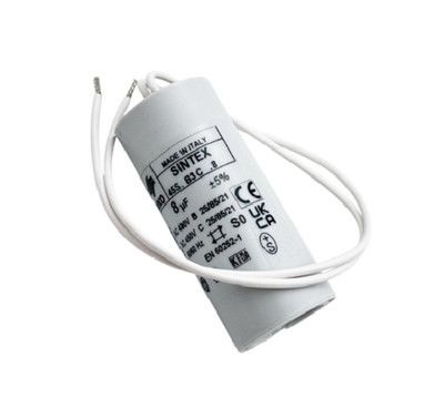 FAAC 7601351 Capacitor 8Mf 8UF 400V Unipolar Cables 250mm Replacement