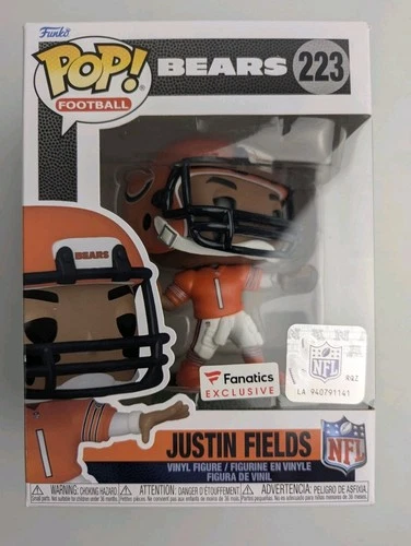 Funko POP! NFL: Justin Fields #223 Chicago Bears Fanatics  Exclusive