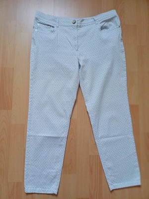 ZERRES HOSE, GR.46, BEIGE, MEHRFARBIG, GEMUSTERT