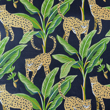 Leopard Jungle INDOOR /OUTDOOR Fabric 100 Polyester Berkshire 54" BTY By Yard