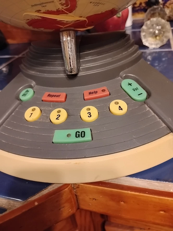 GEOSAFARI WORLD ExploraToy Говорящий Глобус География Мелочи Игра - Хорошо Протестировано - Изображение 3 из 4