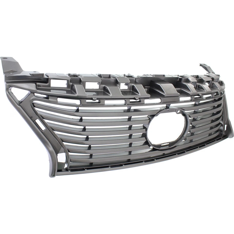 Grille For 2013-2015 Lexus ES350 ES300h Silver Plastic - Image 3 of 4