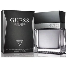 GUESS SEDUCTIVE HOMME 3.3 / 3.4 edt Men Cologne New in Retail Box
